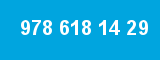 978 618 14 29 978 618 14 29